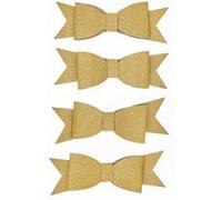 Autocollants 3D - Noeuds en Or Beige G