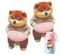 Autocollants 3D Ventre de Chien Stickers de scrapbooking pour chien
