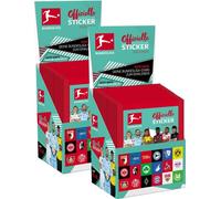 Autocollants à collectionner Topps Bundesliga 2021/22 - 2 présentoirs (100 sachets)