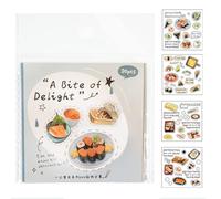 autocollants alimentaires | Autocollants mignons et amusants pour scrapbooking, journal, étiquettes alimentaires, pour carnets, bricolage, , salle de dultes, école, journal