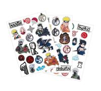 Autocollants amovible Kids Licensing Naruto Shippuden Multicolore 30x22 cm