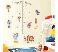 Autocollants Animaux De Mesure De Taille Enfant De Cirque Pour Chambres D'Enfants Chambre Home Decor Autocollants Bébé