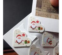 Autocollants Bonhomme De Neige Elk De Noël, Étiquette Scrapbooking, En Papier Pour Album Photo, Excellente Décoration Pour Cadre, Travail Manuel, Diy Bricolage, 5 Feuilles, 120 Pièces/Lot
