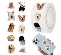 Autocollants Chat Mignons - 500 Feuilles/Rouleau Autocollants Mignons Décor | Décoration Skateboard Esthétique - Pour Salle De te Bureau Carnet Ordinateur Portable Bouteille D'Eau