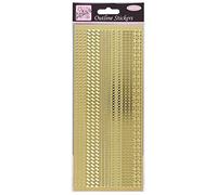 Autocollants Contour Anita's Assorted Borders, Or