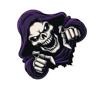 Autocollants De 3D Halloween Automobile Arrière Sticker, Autocollants De Vitre Arrière De Voiture Crâne, Autocollant Adhésifs Pour Fenêtre D'Halloween, Autocollant Pour Capo
