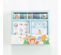 Autocollants De Conte De Fées Fruité, Étiquette Décorative, Bande De Masquage Et Bloc-Notes, Dessin Animé, Mignon, Pour Scrapbooking, Artisanat D'art, Bricolage, 50 Pièces