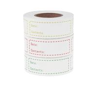 Autocollants de Date Alimentaires en PVC Bleu, Cuisine | Marquage Simple sans Colle ni Ruban, Usage Maison et Loisirs Créatifs, Résiste à Décoloration