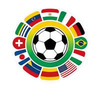 Autocollants de football pour voitures | Emblème adhésif imperméable - Autocollant drapeau du pays de football, pour les rassemblements de fans, les événements, la maison, le mur, le bar, la valise