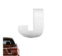 Autocollants de lettres adhésives, emblèmes et badges de voiture Lettre 3D | Autocollants automobiles anti-poussière | alphabet pour utilisation en extérieur, autocollants vibrants pour v