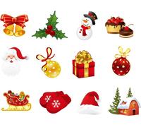 Autocollants de Noël, les joies de Noël – autocollants de Noël – Décoration de fête – 100 x 130 cm