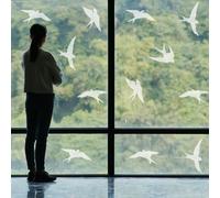Autocollants de protection des oiseaux pour fenêtres, modèle 037-074 – Largeur de l'autocollant : 41 cm