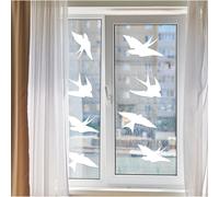 Autocollants de protection des oiseaux pour fenêtres, modèle 038-030 – Largeur de l'autocollant : 20 cm