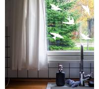 Autocollants de protection pour oiseaux, pour fenêtres, modèle 037-100 – Largeur de l'autocollant : 51 cm