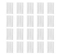 Autocollants de Tatouage Beauté Noir 100 Feuilles en Papier | Points de Beauté Réutilisables, Pose Facile, Décor Polyvalent pour Spectacles et Séances Photo