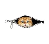 Autocollants de voiture - Décalcomanies à motif animal à fermeture éclair | Étanche mignon véhicule pare-brise remorque camion miroir verre tableau de bord ordinateur portable décoration