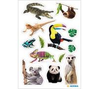 Autocollants DECOR 'Animaux du zoo'