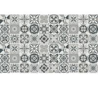 Autocollants décoratifs pour meubles – Autocollants pour la cuisine et le salon – 60 autocollants TORITONIO en forme de carreaux – 60 autocollants de 20 x 20 cm
