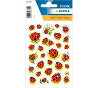 Herma Sticker Décor « Coccinelles et fleur »
