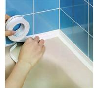 Autocollants étanches pour salle de bain, bandes d'étanchéité pour murs, colle PVC, bandes d'étanchéité pour évier, bandes de bordure, accessoires de salle de bain pour cuisine~000166