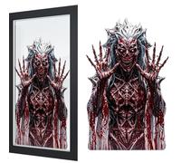 Autocollants Fenêtre Halloween Décorations autocollantes miroir horreur