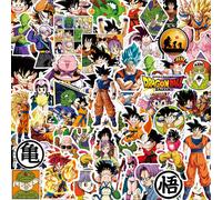 Autocollants Graffiti Anime Dragon Ball, 10/30/82 pièces, autocollants cool Son Goku, jouet DIY, pour Skateboard, voiture, cadeaux Random 30pcs