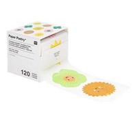 Autocollants Happy Birthday - Soleils - Trefles - 120 pcs Orange G