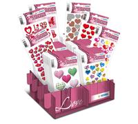 Autocollants Herma Display Mix 80 Pack MAGIC Love Herzen