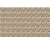 Autocollants imitation carrelage pour la cuisine et la salle de bain – 60 autocollants imitation carrelage ciment, motif terrazzo, Diego – 60 autocollants, 20 x 20 cm
