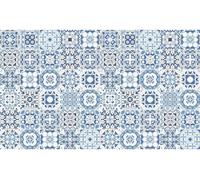 Autocollants imitation carrelage pour la cuisine et la salle de bain – 60 autocollants imitation carrelage en ciment pour meubles – SEDENO – 60 autocollants 15 x 15 cm