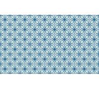 Autocollants imitation carrelage pour la cuisine et la salle de bains – 60 autocollants Azulejos Calla imitation carrelage en ciment – 60 autocollants 20 x 20 cm