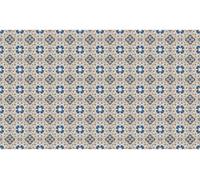 Autocollants imitation carrelage pour la cuisine et la salle de bains – 60 autocollants imitation carrelage ciment, motif Azulejos Marisa – 60 autocollants, 20 x 20 cm