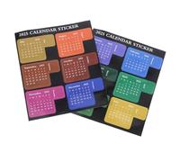 Autocollants Index Colorés pour Agenda et Cahier, Papier Adhésif | Repérage Mensuel Pratique, Pose Facile, pour Dossiers, Documents, Suivi de Lecture, Bureau, Étudiants et Organisateurs
