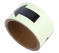 Autocollants Indicateurs Fléchés PET Réfléchissants, Lumineux, | Bande de Marquage au Sol, Usage Intérieur, Imperméable, Forme Flèche, Signalisation Directionnelle