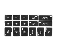 Autocollants Intérieur Voiture Compatible Avec A4 Pour B6 Pour B7 Voiture AC Tableau Bord Bouton Autocollant Climatisation Réparation Restauration Décalcomanies Autocollants Pièces Intérieures