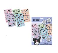 Autocollants Kids Licensing Hello Kitty Kuromi Violet 21x29,5 cm