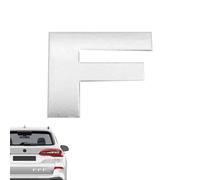 Autocollants Lettres Adhésives Alphabet,Autocollants Lettres Adhésives | pour pare-chocs de voiture anti-poussière | de voiture de conception 3D, autocollants Alphabet pour