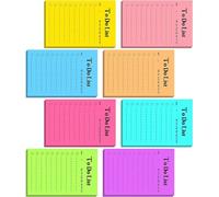 Autocollants Mémo en Papier Multicolores, Forte Adhérence, Détachables | Étudiants, Blocs Compacts, Usage Quotidien, sans Traces Après Retrait, Fourniture Scolaire