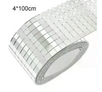 Autocollants muraux carreaux miroir - Carrés 3D