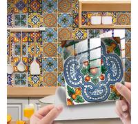 Autocollants muraux cristal motif Mandala