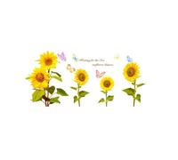 Autocollants Muraux De Miroir De Soleil En Acrylique 3d, Fleur De Soleil, Autocollants De Décor Mural, Miroir Décoratif Amovible De Salle De Bain Pour Décoration De Maison, Diy Bricolage