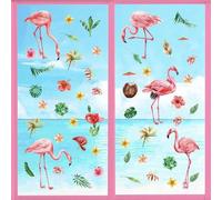 Autocollants muraux en verre « Hawaii » - Décoration estivale pour chambre d'enfant