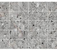 Autocollants muraux imitation carrelage pour la cuisine et la salle de bain – 30 autocollants imitation marbre Callao – 30 autocollants de 20 x 20 cm