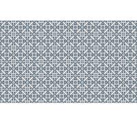 Autocollants muraux imitation carrelage pour la cuisine et la salle de bain – 60 autocollants Mikaela Azulejo – 60 autocollants de 15 x 15 cm