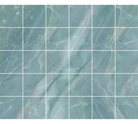 Autocollants muraux imitation carrelage pour la cuisine et la salle de bains – 30 autocollants EIBA au motif marbre bleu – 30 autocollants de 20 x 20 cm