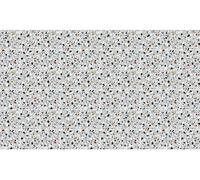 Autocollants muraux imitation carrelage pour la cuisine et la salle de bains – 60 autocollants Castelsardo Terrazzo – 60 autocollants, 20 x 20 cm