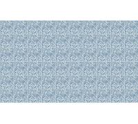 Autocollants muraux imitation carrelage pour la cuisine et la salle de bains – 60 autocollants de style bohème « pétunias » – 60 autocollants de 15 x 15 cm