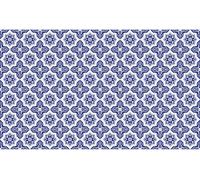 Autocollants muraux imitation carrelage pour la cuisine et la salle de bains – 60 autocollants style Azulejos Ramiro – 15 x 15 cm