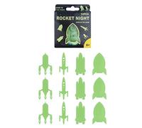 Autocollants muraux phosphorescents 3D phosphorescents pour chambre d'enfant