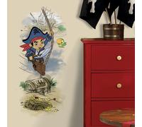 Autocollants muraux RoomMates - Le capitaine Jake et le trésor